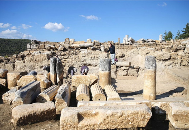 Muğla'daki Hyllarima Antik Kenti’nde bulundu!