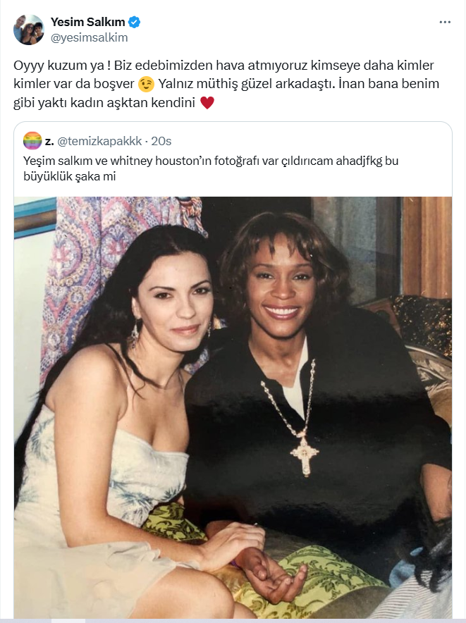 Türkiye bu fotoğrafı konuşuyor! Yeşim Salkım bakın kiminle arkadaş çıktı! İşte gündem olan o paylaşım - Resim : 2