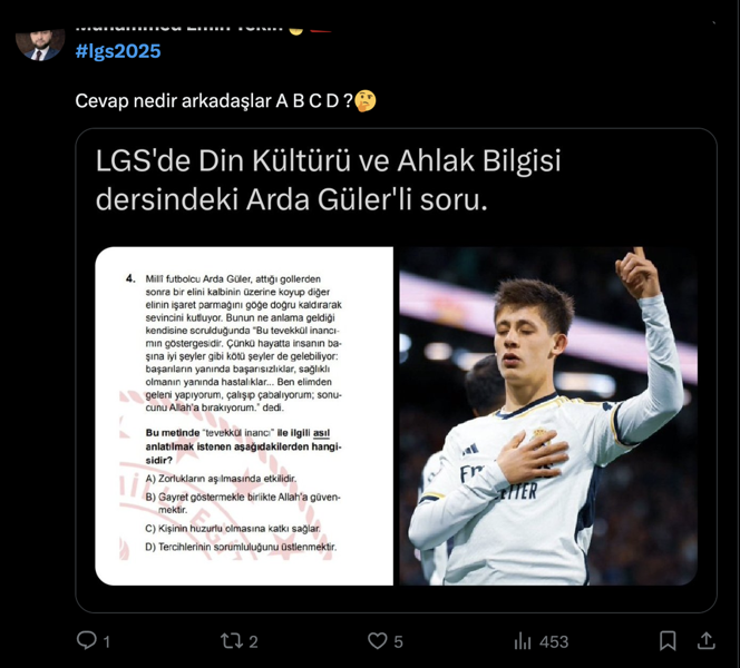 LGS SORU YORUMLARI | 2025 LGS sınavı zor muydu, kolay mıydı? - Resim: 6