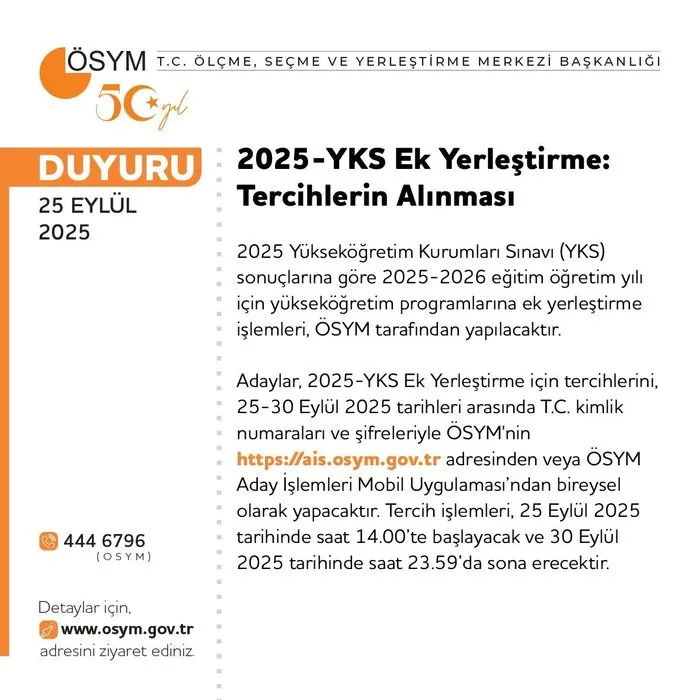 YKS ek tercih başvuru ücreti ne kadar? YKS 2. tercih başvuru ücretleri nereden yatırılır? - Resim : 1