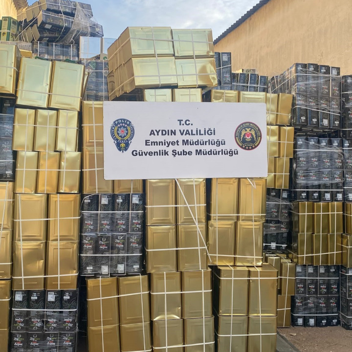 Tam 2,7 milyon lira değerinde! Aydın'da sahte yağ operasyonu
