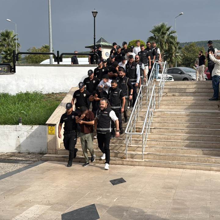 Muğla'da organize suç örgütlerine darbe: 27 kişi adliyeye sevk edildi