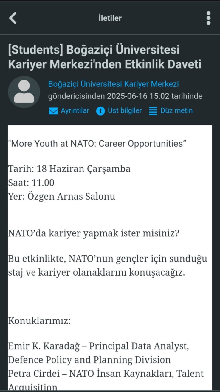 TGB'liler NATO'yu Boğaziçi Üniversitesi'nden kovdu! Türk gençliğini devşiremezsiniz - Resim : 2