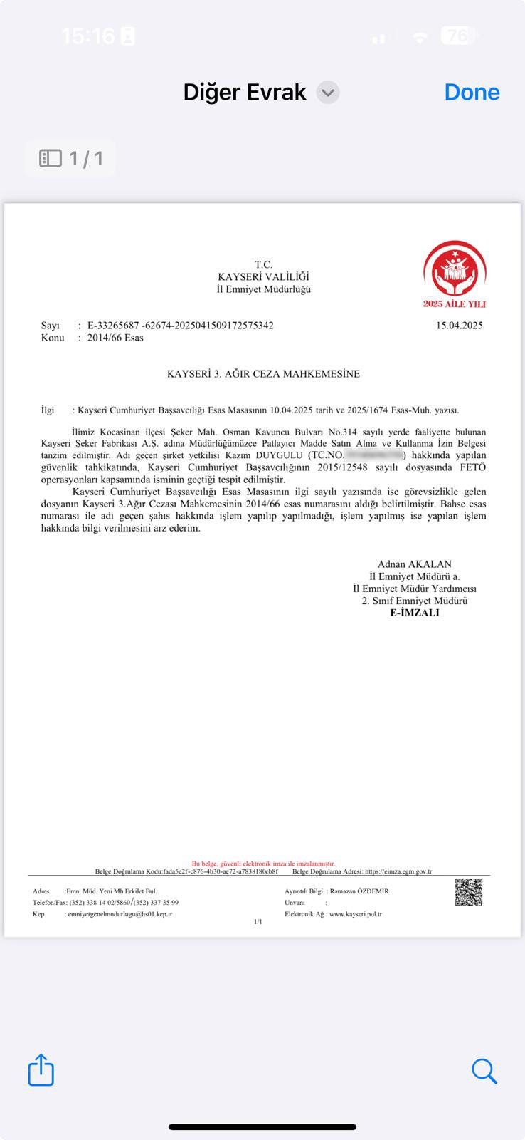 Emniyet Kayseri Şeker'de FETÖ'yü araştırıyor - Resim : 1