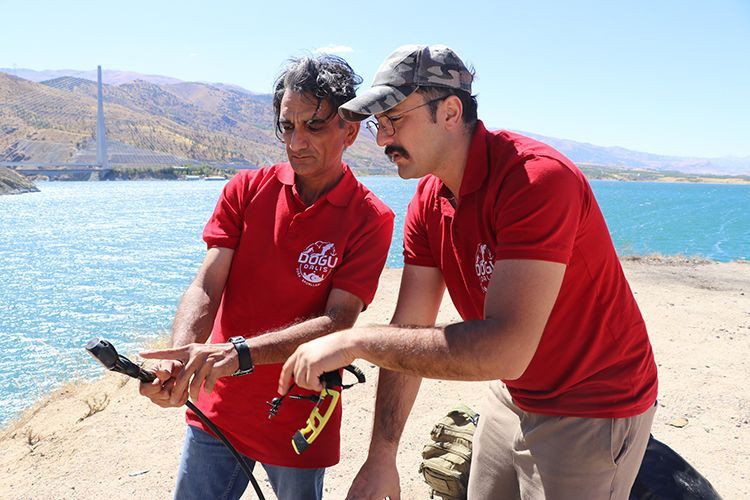 Elazığ'da su altındaki tarihi kalıntılar kayıt altında! - Resim: 4