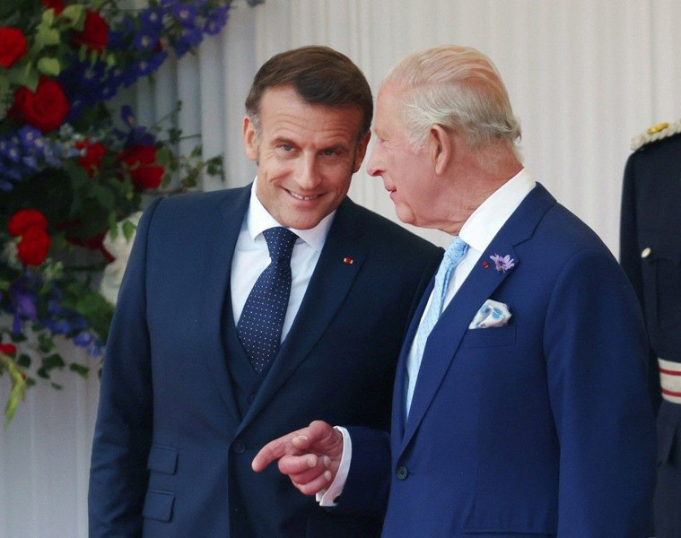 8 yıldır görevde ama Macron bunu ilk kez yaptı! Tarihi anlar - Resim: 3