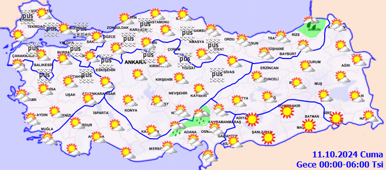 Meteoroloji’den kritik uyarı: Ege ve Trakya’da sağanak, Marmara’da sis etkili olacak! - Resim : 4