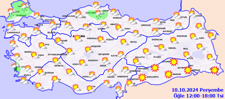 Meteoroloji’den kritik uyarı: Ege ve Trakya’da sağanak, Marmara’da sis etkili olacak! - Resim : 2