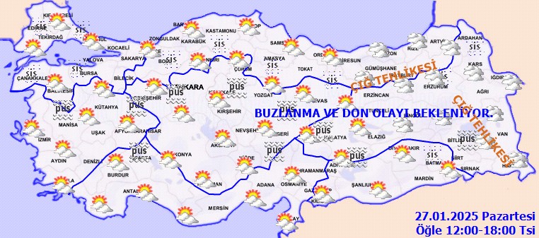 Meteoroloji açıkladı: Bugün yağış var mı? İşte il il tahminler! - Resim : 3