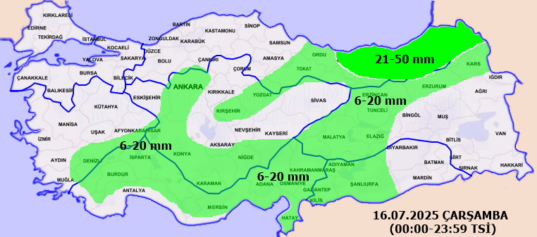 Meteoroloji açıkladı: Bu illerde yağmur var! - Resim : 1