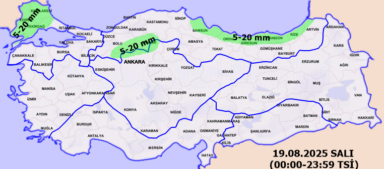 Meteoroloji'den sağanak yağış ve sıcaklık uyarısı: Bu iller hazır olsun! - Resim : 2