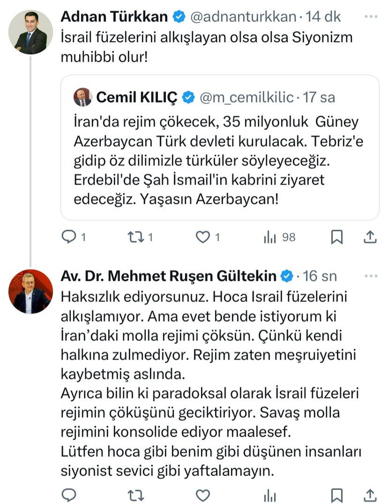 MEDYANIN HALLERİ... İsrail safından fırlatılan laiklik ve Türkçülük füzeleri - Resim : 5