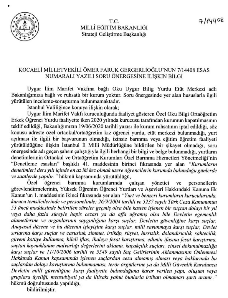 Milletvekili Gergerlioğlu'ndan çağrı: Milli Eğitim Bakanlığı’nı görevini yapmaya davet ediyorum - Resim : 2