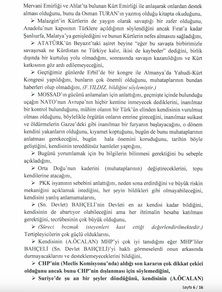 Komisyon Öcalan'la görüşmüştü! TBMM tam tutanakları yayımladı - Resim : 6