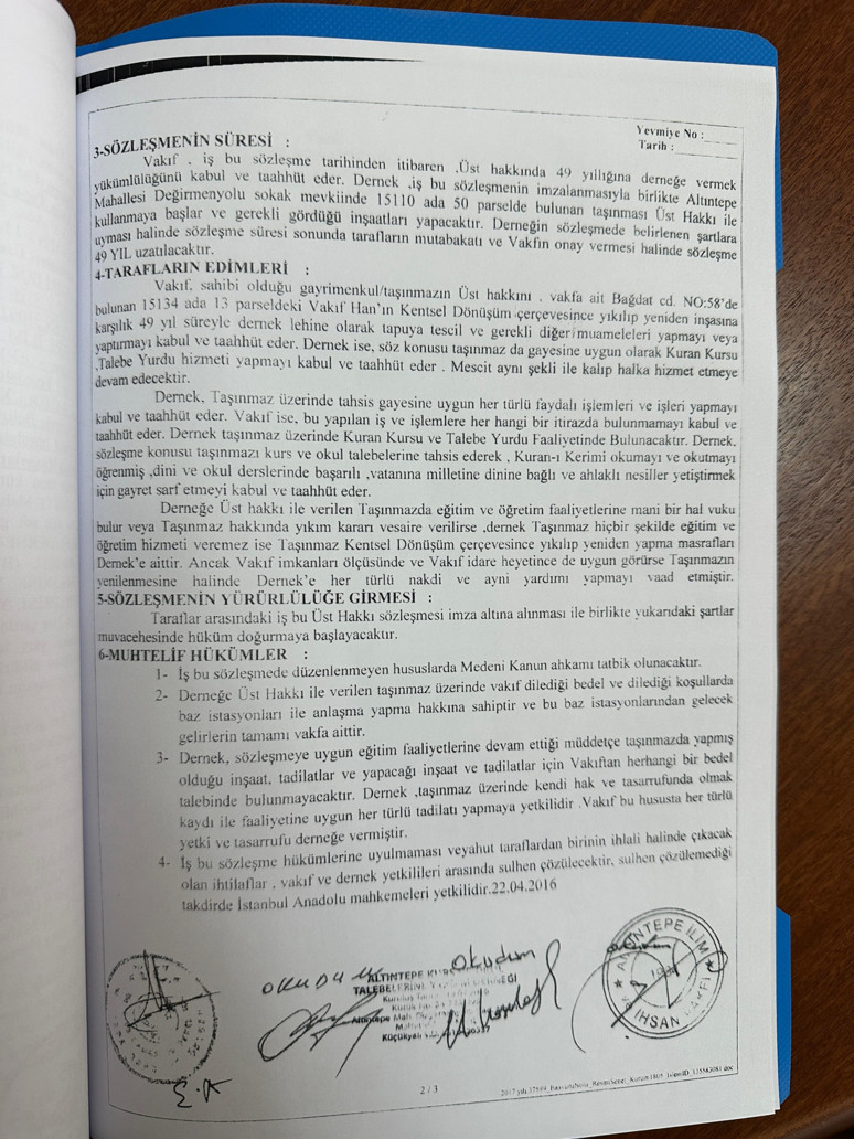 Diyanet’in mescidini yıkıp cemaat yurdu yaptılar - Resim : 4