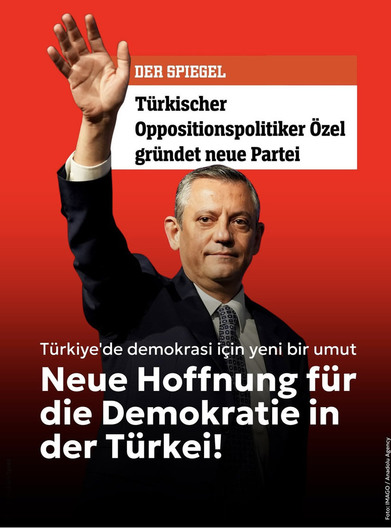 Almanya Sosyal Demokrat Parti'den Özgür Özel'e yeni parti tebriği - Resim : 1