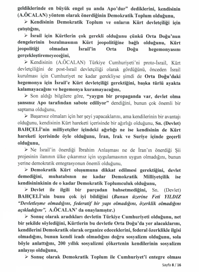 Komisyon Öcalan'la görüşmüştü! TBMM tam tutanakları yayımladı - Resim : 8