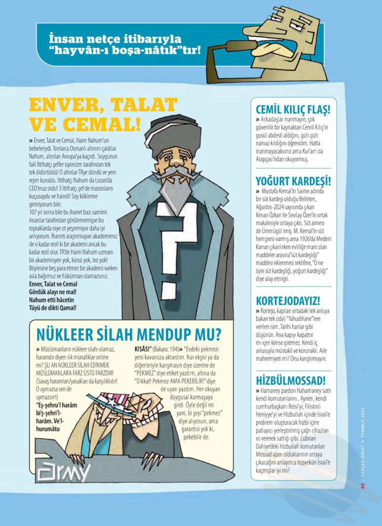 MEDYANIN HALLERİ... Gerçek Hayat’tan Atatürk’e hakaret - Resim : 1