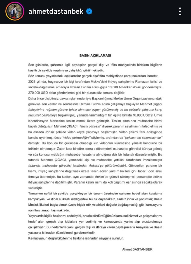 Para sayma görüntüleri çok konuşulmuştu: Diyanet'in Mekke sorumlusu sessizliğini bozdu - Resim : 1