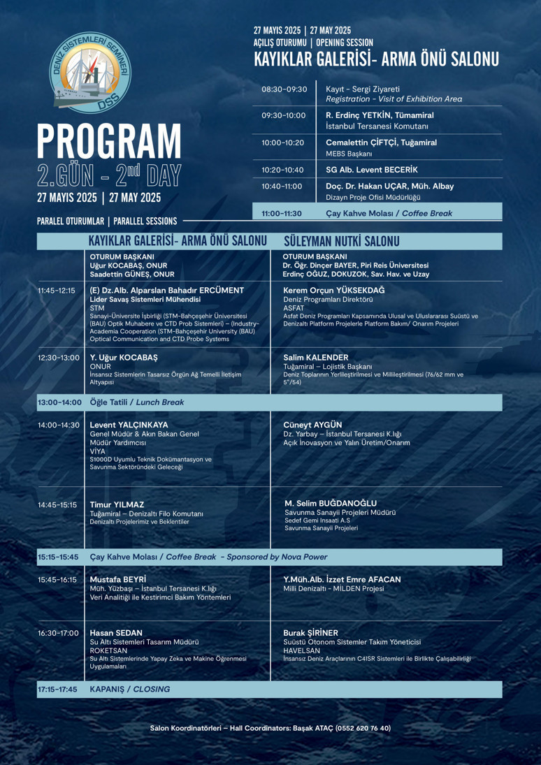 12.⁠ ⁠Deniz Sistemleri Semineri Deniz Müzesi’nde başladı - Resim : 3