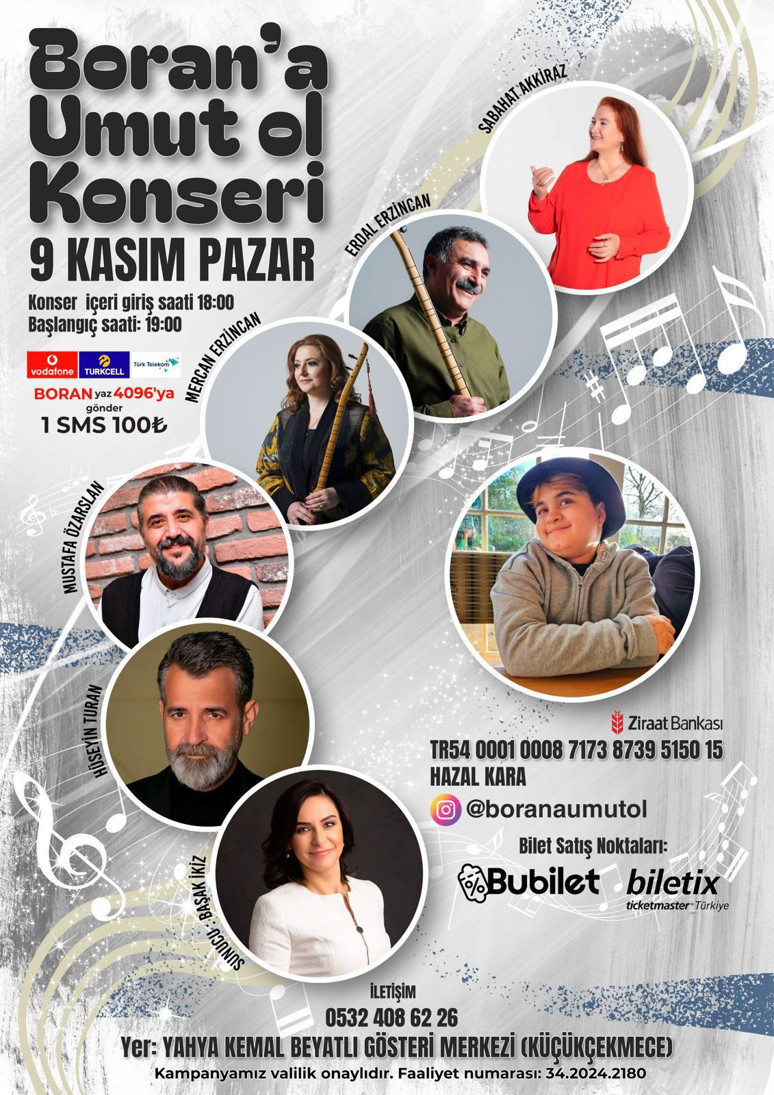 Sanatçılar Boran için birlik oldu - Resim : 1