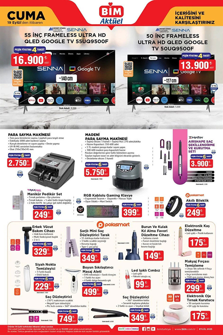 19 Eylül 2025 BİM'e hangi ürünler geliyor? İşte BİM 19 Eylül 2025 aktüel ürünler kataloğu - Resim : 2