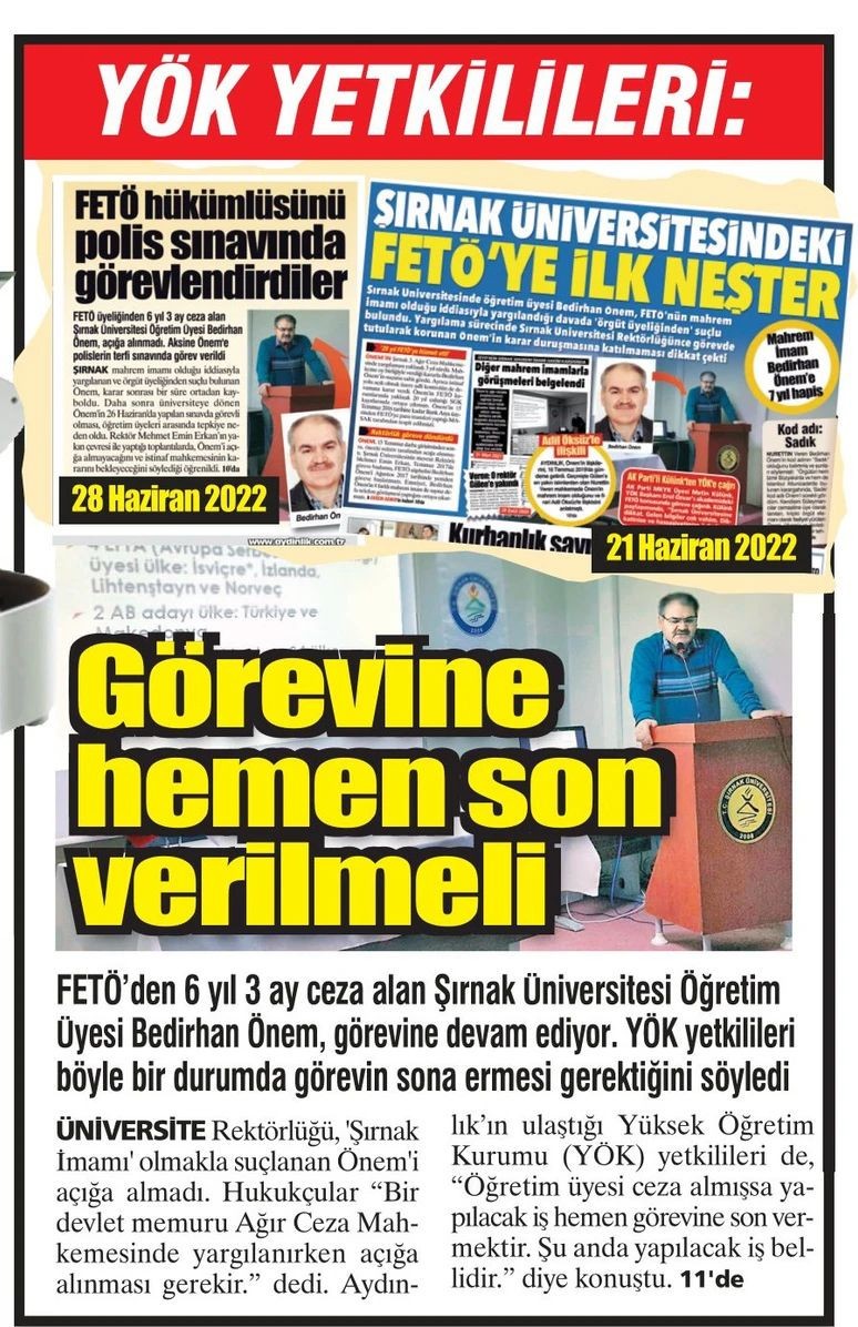 Eski rektör: 0 Aydınlık: 6 - Resim : 1