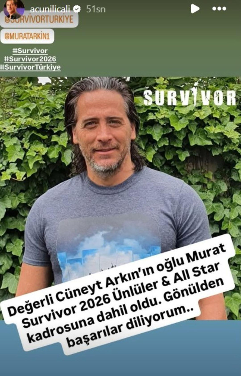 Acun Ilıcalı duyurdu! Efsane ismin oğlu da Survivor'da yarışacak - Resim : 1