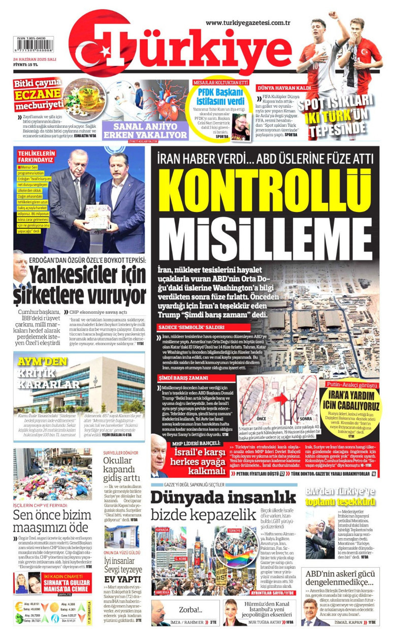 MEDYANIN HALLERİ... İsrail’le birlikte bozguncuların haberciliği de havlu attı - Resim : 1