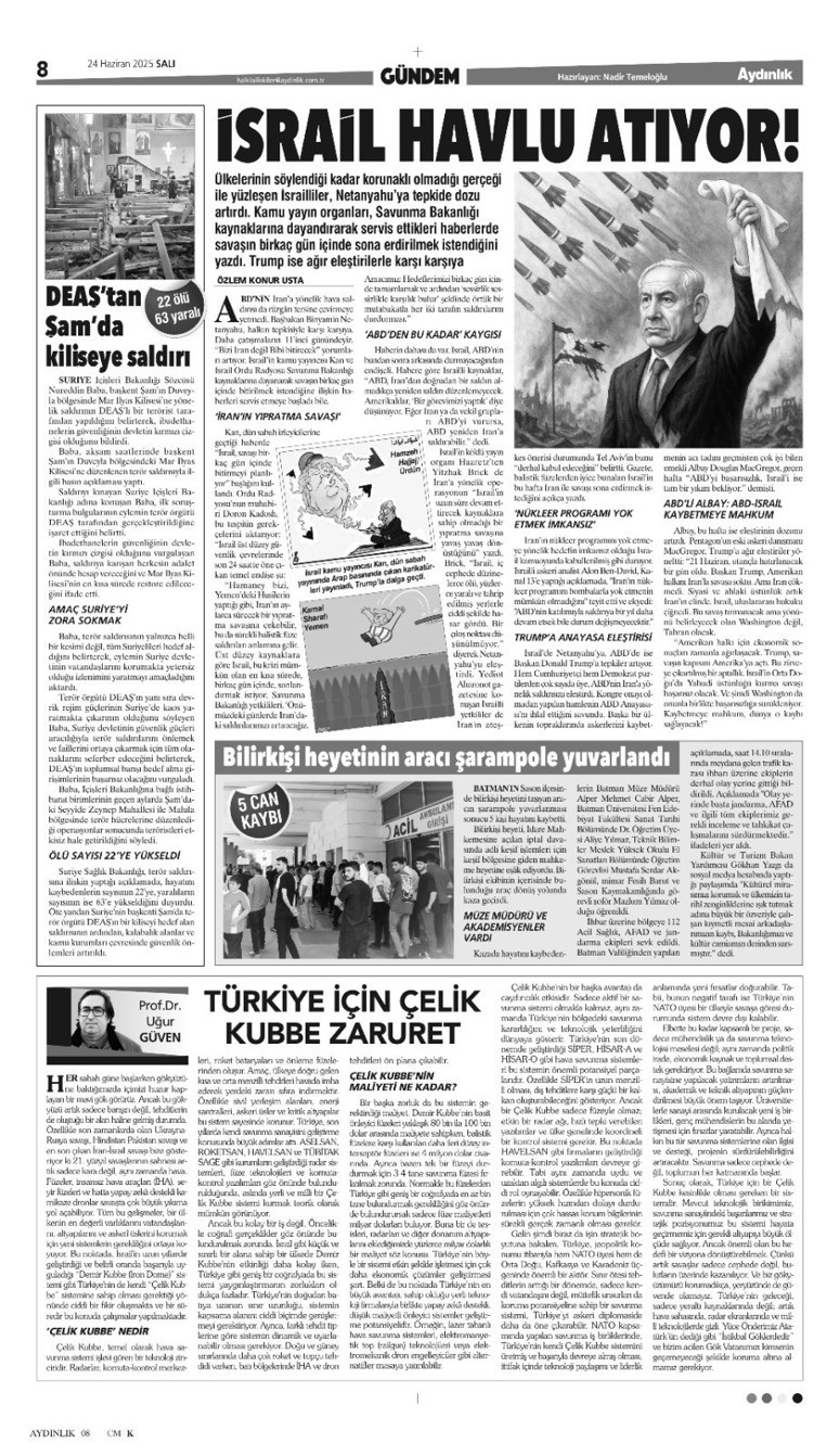 MEDYANIN HALLERİ... İsrail’le birlikte bozguncuların haberciliği de havlu attı - Resim : 2