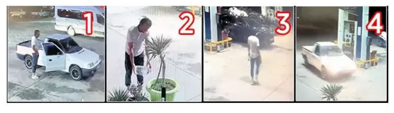 Bursa’yı yakan FETÖ'cü kundakçı benzini böyle almış: O anlar kamerada! - Resim : 1