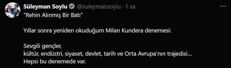 Süleyman Soylu'dan kitap önerisi - Resim : 1