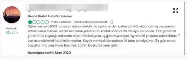 Kartalkaya'da yanan otelle ilgili daha önce binlerce kötü yorum yapılmış... O yorumlar gündem oldu... - Resim : 3