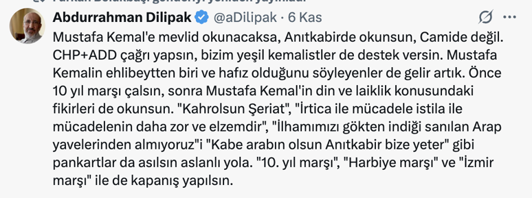Diyanet iki koldan hedefte! Atatürk düşmanları 10 Kasım öncesi hortladı - Resim : 2