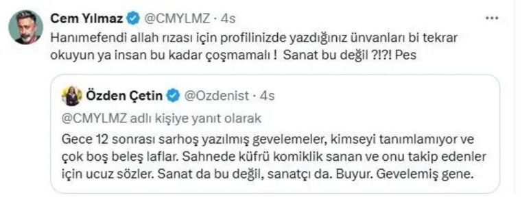 Cem Yılmaz eleştiriler karşısında sessizliğini bozdu: Sosyal medyadan patladı! - Resim : 2