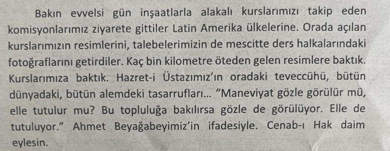 Süleymancılar ülke ülke örgütleniyor... Liderleri örgütlenme çalışmalarını anlattı! - Resim : 2