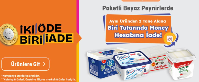 Migros peynir hediye ediyor! Bugün Migros'a giden bedava alacak - Resim : 1