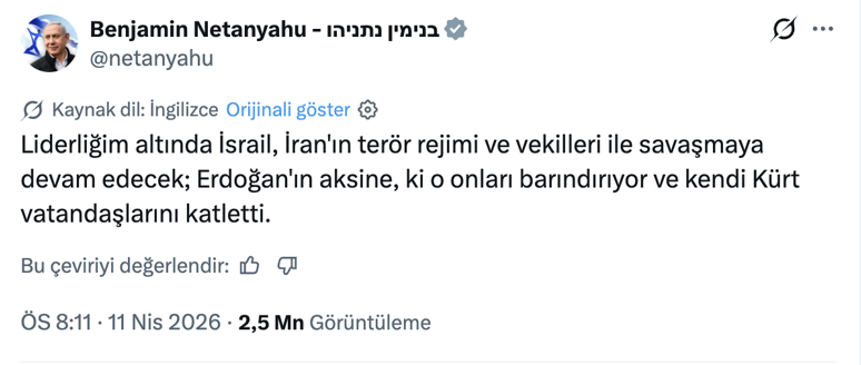 Netanyahu ve Katz, Türkiye'yi hedef aldı: Yanıtlar gecikmedi - Resim : 1