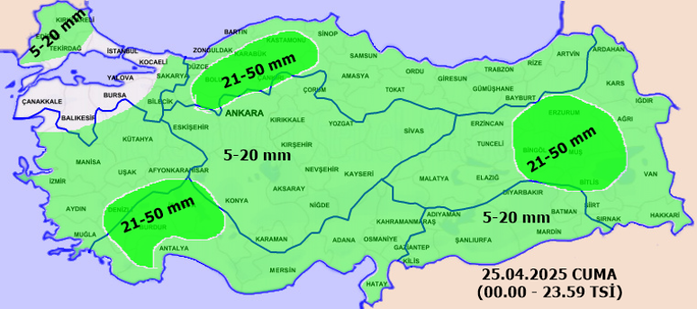 Meteoroloji uyardı! Hava serinliyor, sağanak geliyor: 6 il hariç her yerde yağış var! - Resim : 1