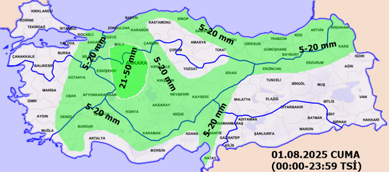 Kavurucu sıcaklara ara: Yağmur geliyor! - Resim : 2