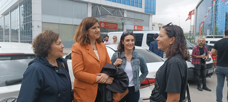 İzmir'den Ankara'ya yürüdüler! Çiğli Belediyesi işçileri CHP önünden seslendi: Yolun sonunda değiliz… Sözün başındayız - Resim : 3