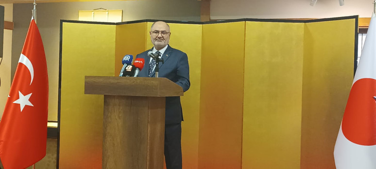 Japonya Büyükelçiliğinde Ertuğrul Fırkateyni anması - Resim : 2