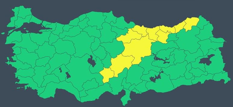Nisan ayı kışı aratmıyor! Meteoroloji uyardı: 32 ili kar, sağanak ve fırtına vuracak! - Resim : 3