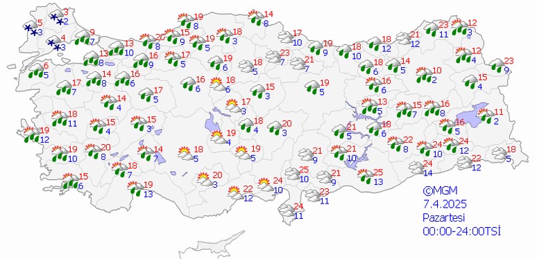 Meteoroloji haritayı güncelledi: Bu hafta hava nasıl olacak? - Resim : 1