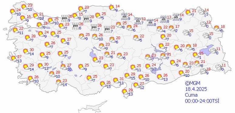 Meteoroloji’den yeni rapor: Bugün hava nasıl olacak? - Resim : 1