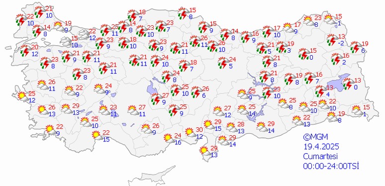 Meteorología advierte: Bajan temperaturas, comienzan cuarenta tipos de lluvias en 21 provincias - Imagen : 1