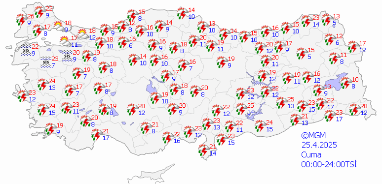 Meteoroloji uyardı! Hava serinliyor, sağanak geliyor: 6 il hariç her yerde yağış var! - Resim : 2
