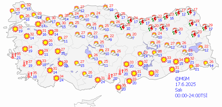 Meteoroloji uyardı: 22 ili vuracak! Yağışlı ve fırtınalı hava geri dönüyor! - Resim : 1
