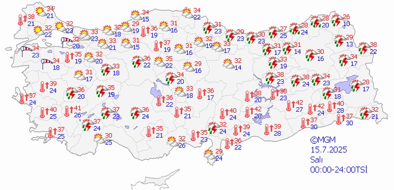 Midsummer downpour shock: Here are the 36 provinces where the rain will hit! - Image : 1