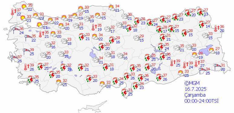 Meteoroloji açıkladı: Bu illerde yağmur var! - Resim : 2